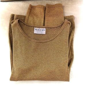 Michael Stars Shimmer Brown/Bronze/Gold Top